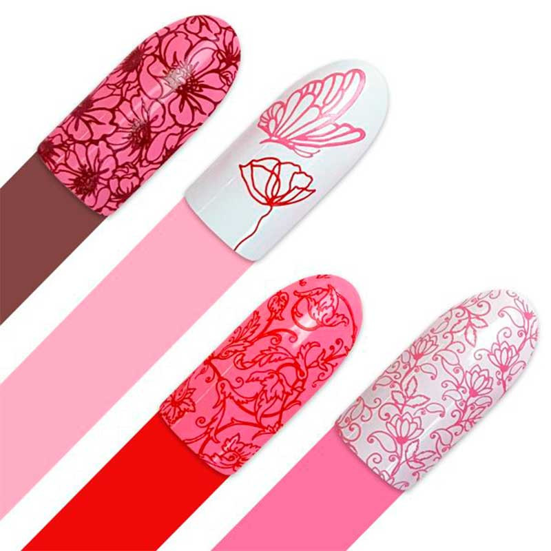 Stamping plate Moyra - Lovelove - 88