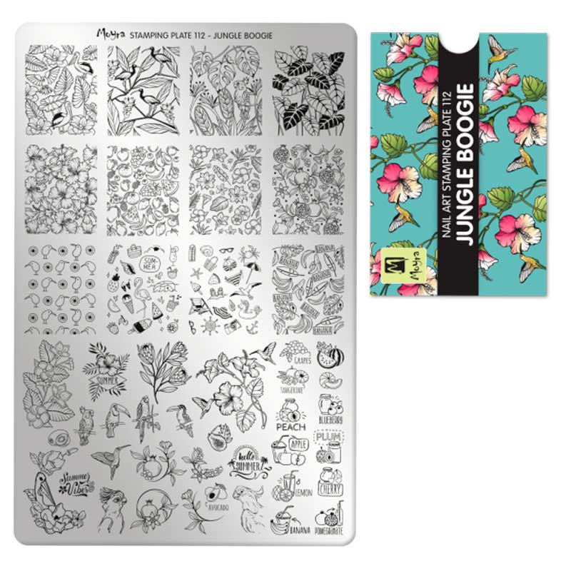 Stamping plate Moyra - Jungle Boogie - 112