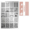 Tembeldamise plaat Moyra - Lacelove 3 - 96