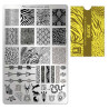 Stamping plate Moyra - Suede - 104
