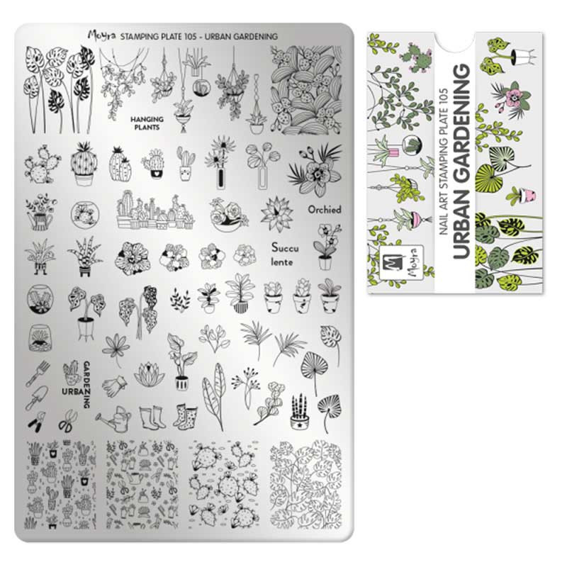 Tembeldamise plaat Moyra - Urban gardening - 105