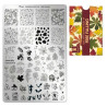 Stamping plate Moyra - Free Falling - 114