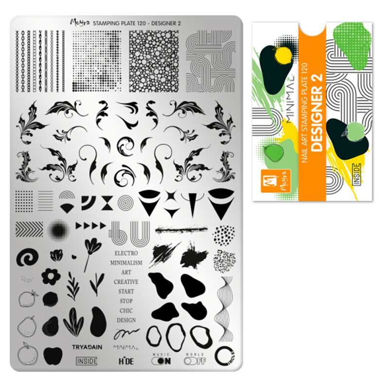 Tembeldamise plaat Moyra - Designer 2 - 120