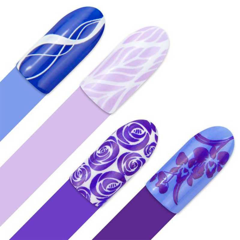 Stamping plate Moyra - Shine on - 121