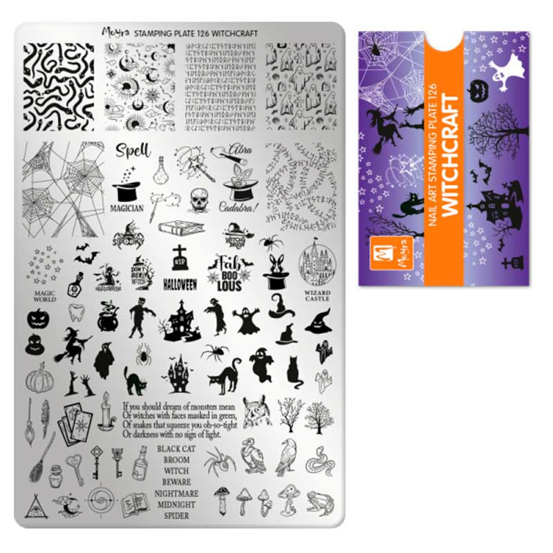 Tembeldamise plaat Moyra - Witchcraft - 126