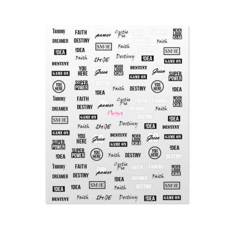 Nail sticker Moyra - 09