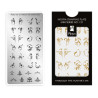 Stamping plate Moyra mini - Through the master’s eye - 121