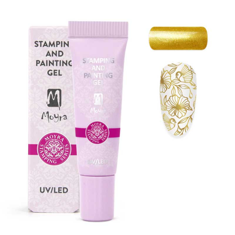 Gel-painting for stamping Moyra, Gold 20 - 7 ml