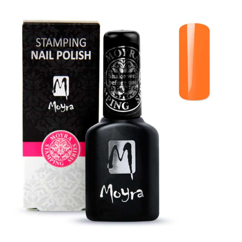 Moyra Smart Stamping Nail Polish, Orange - SPS07