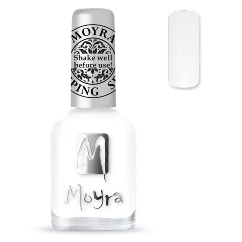 Moyra Stamping Nail Polish, SP07 - White