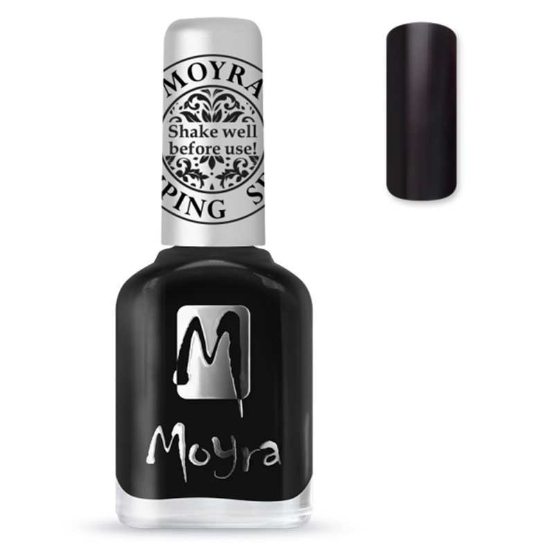 Moyra Stamping Nail Polish, SP06 - Black