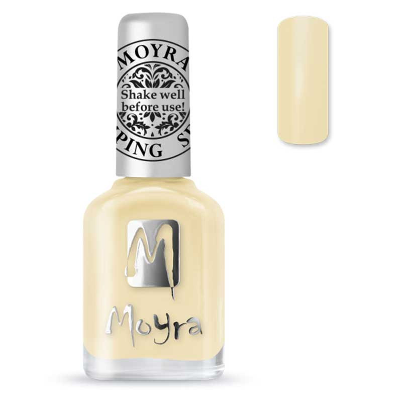 Stamping polish Moyra, SP17 - Vanilla