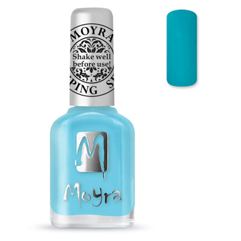 Stamping polish Moyra, SP22 - Turquoise