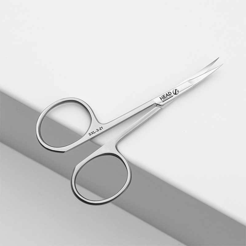 Cuticle scissors for left-handed users HEAD SXL-3-21