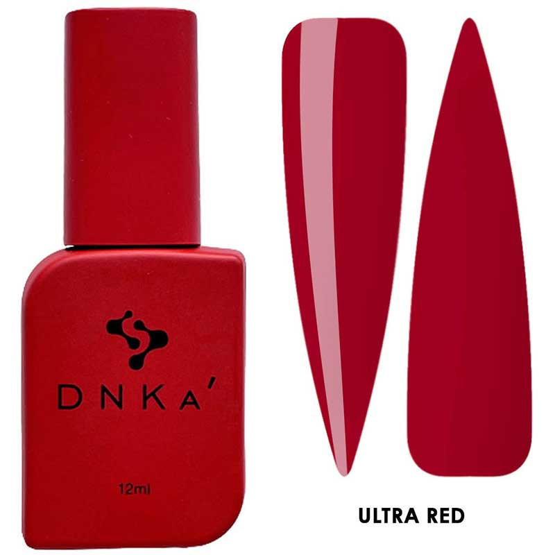 Gel Polish Color DNKa Ultra Red, 12 ml