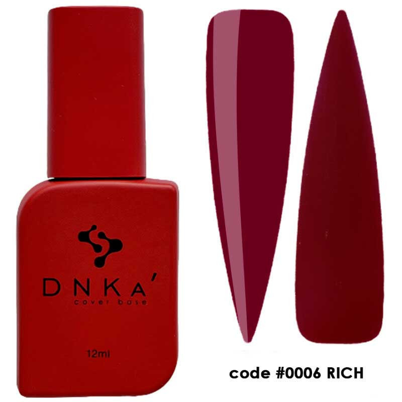 Камуфлирующая база для ногтей No. 0006 Rich DNKa