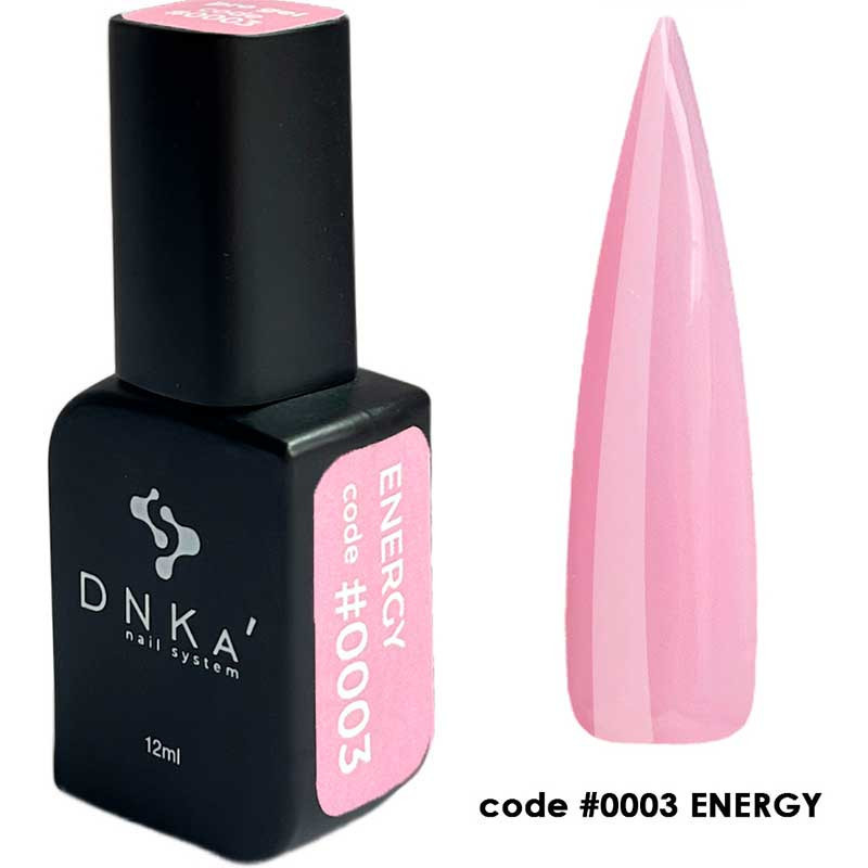 Гель для укрепления и наращивания ногтей Pro Gel No. 0003 Energy DNKa - 12 ml
