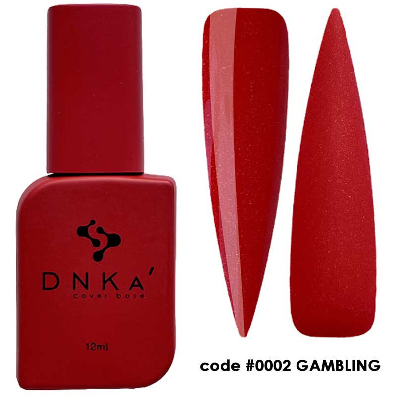 Камуфлирующая база для ногтей No. 0002 Gambling DNKa