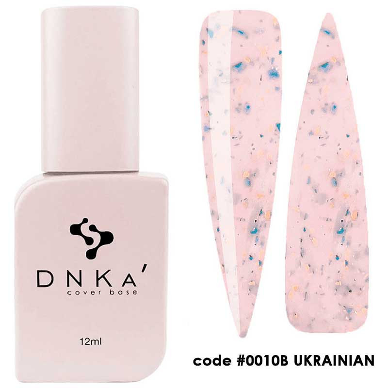 Камуфлирующая база для ногтей No. 0010B Ukrainian DNKa