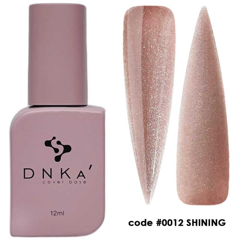 Камуфлирующая база для ногтей No. 0012 Shining DNKa