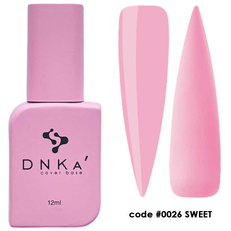 Камуфлирующая база для ногтей No. 0026 Sweet DNKa