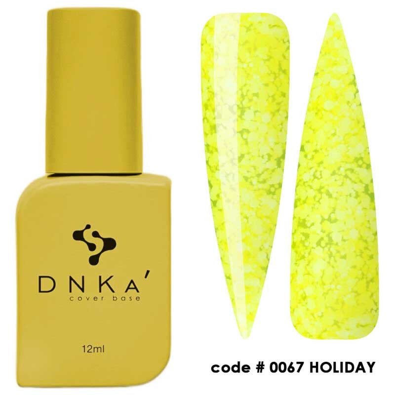 Камуфлирующая база для ногтей No. 0067 Holiday DNKa