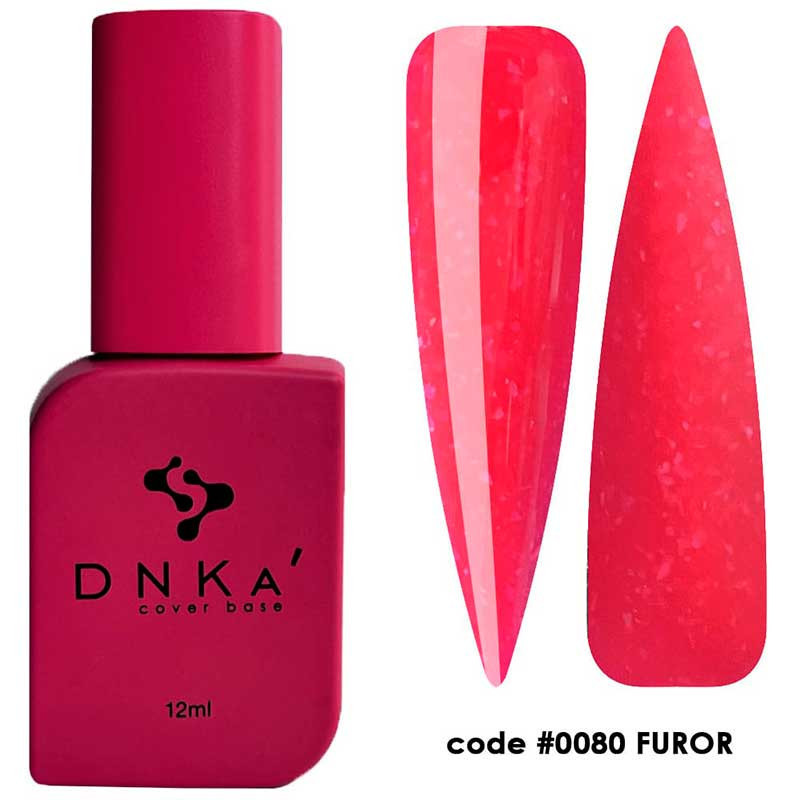 Камуфлирующая база для ногтей No. 0080 Furor DNKa
