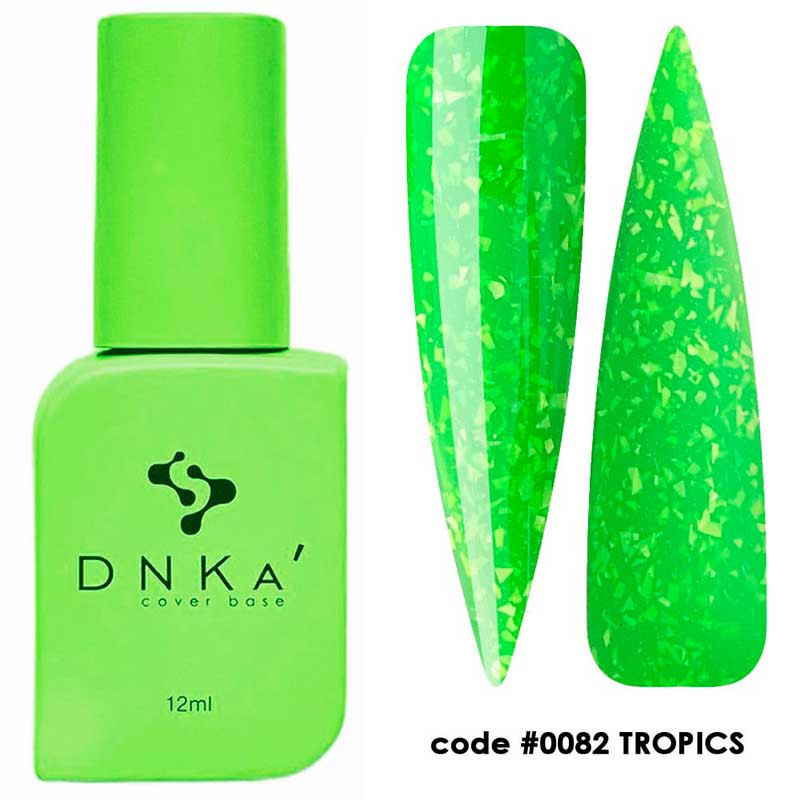 Камуфлирующая база для ногтей No. 0082 Tropics DNKa