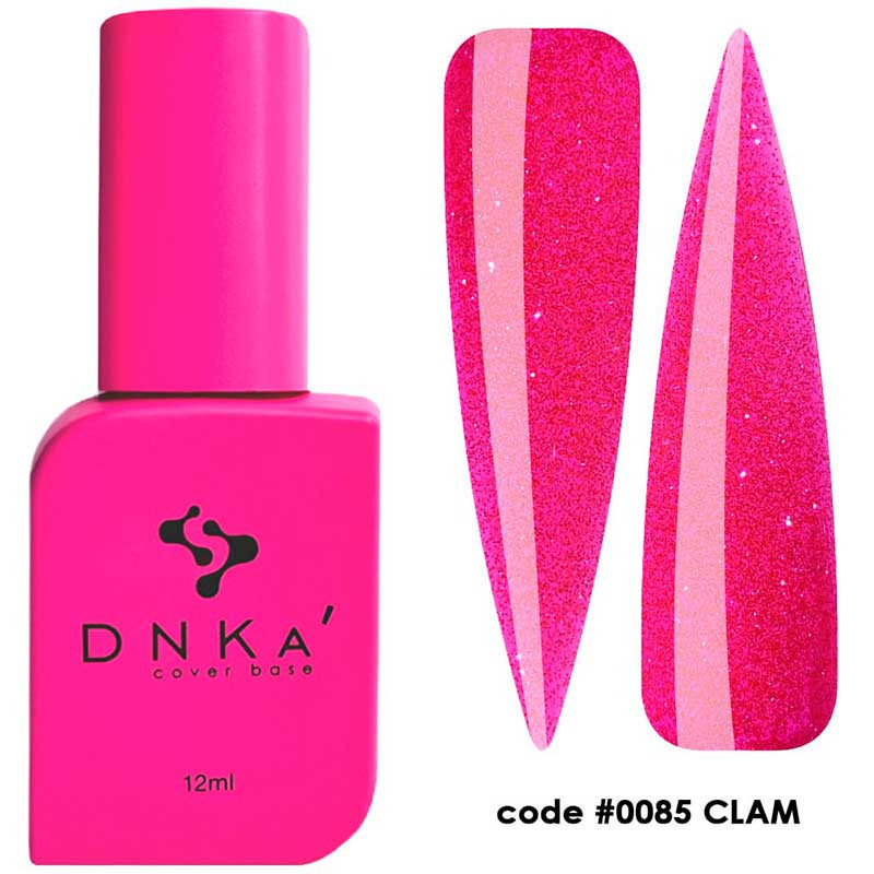 Камуфлирующая база для ногтей No. 0085 Glam DNKa