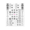 Moyra nail sticker - 17