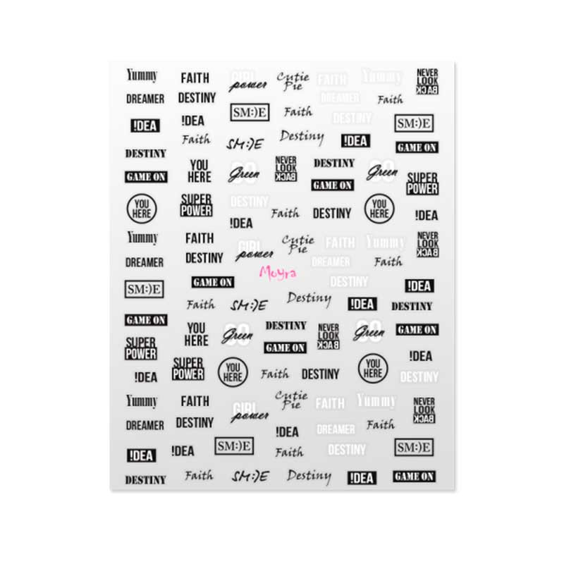 Nail sticker Moyra - 09