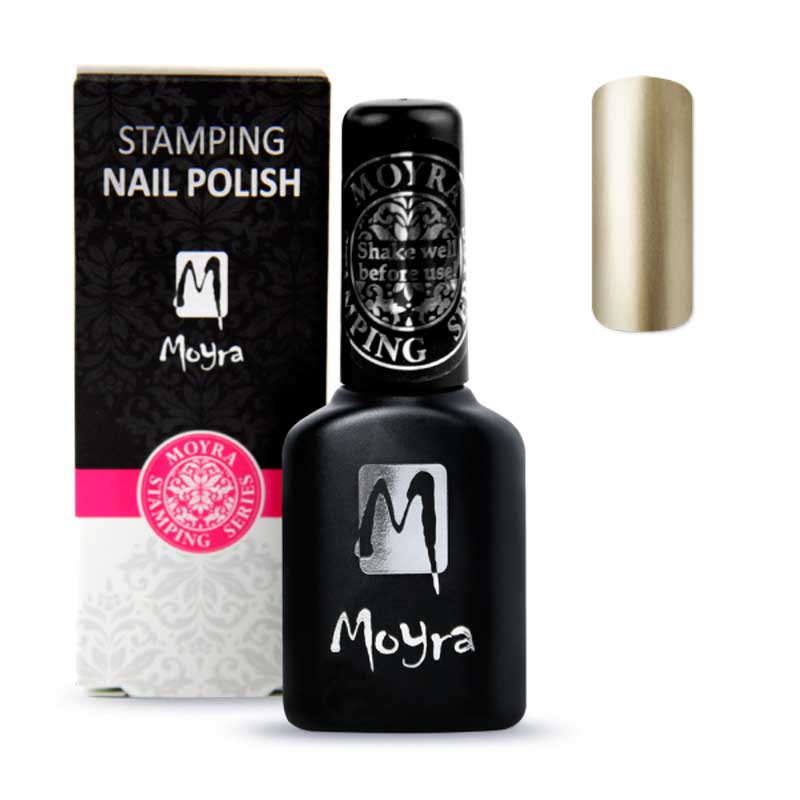Лак для стемпинга Moyra Smart, Золотой - SPS04