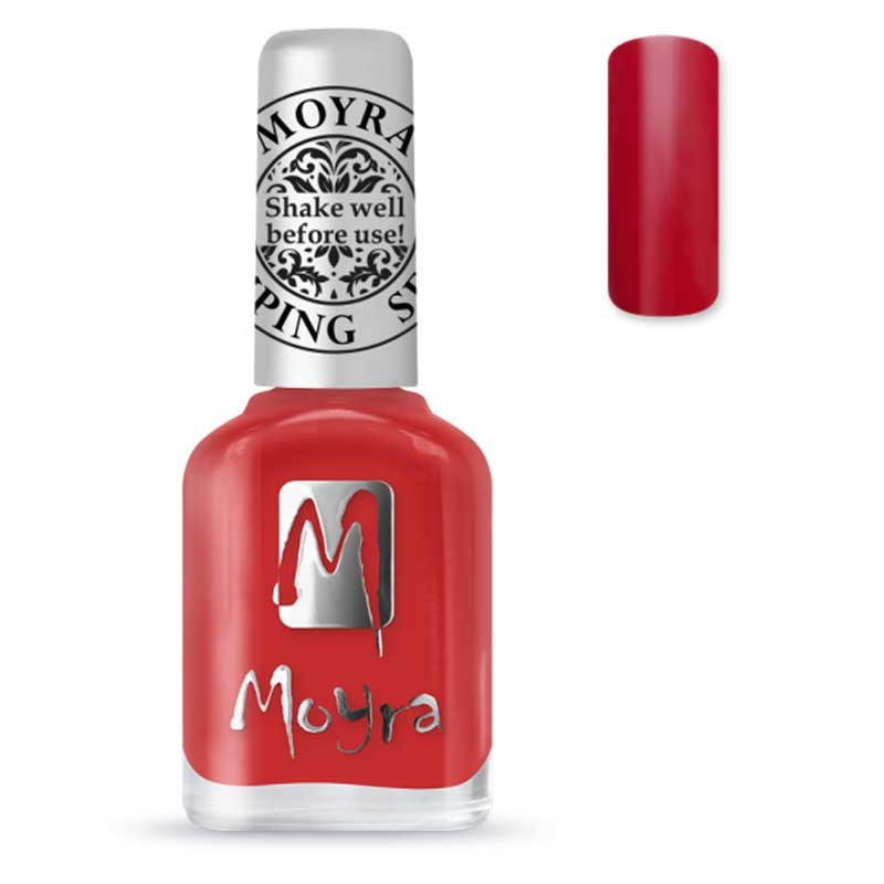 Moyra Stamping Varnish, SP02 - Red