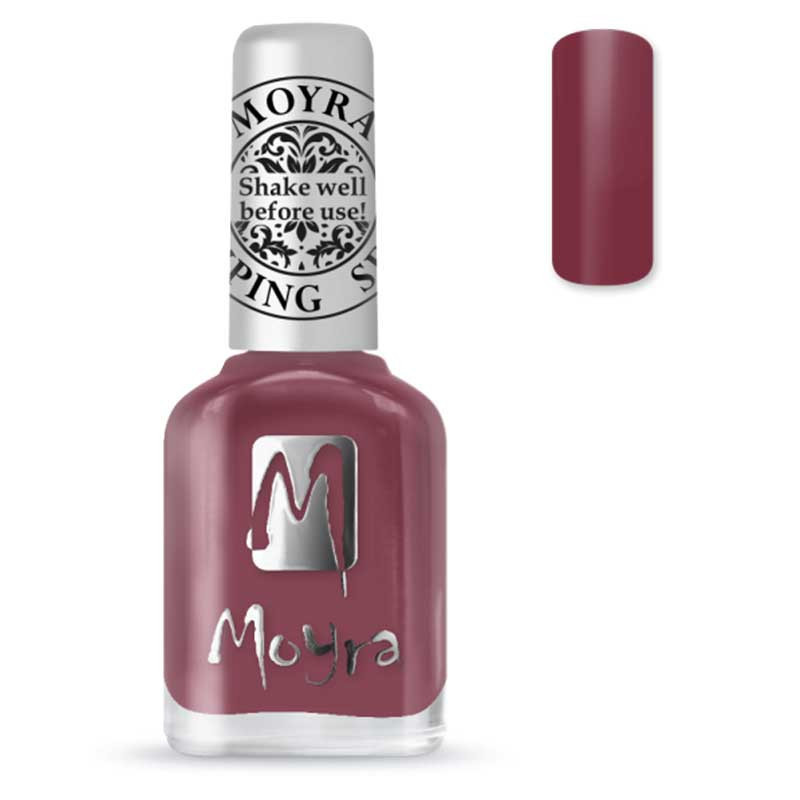 Stamping varnish Moyra, SP38 - Cashmere Bordeaux