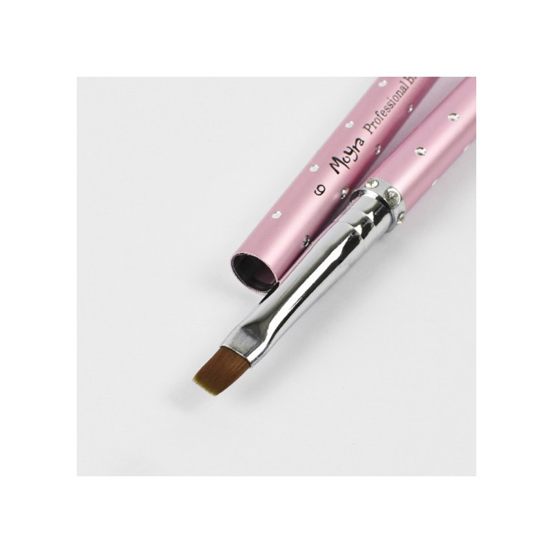 Кисть для геля и акригеля Moyra Gel Straight, размер 6