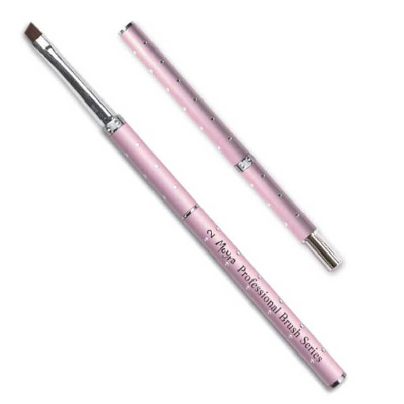 Moyra Gel Straight Brush, suurus 2 - nurga all