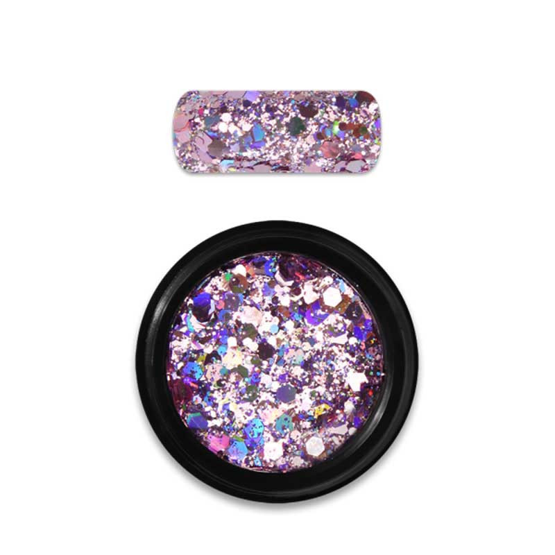 Moyra holo glitter mix nr. 03 Rose
