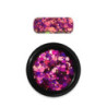Moyra holo glitter mix nr. 13 Chameleon roosa