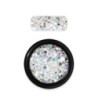 Moyra holo glitter mix No. 05 White