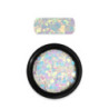 Moyra holo glitter mix nr 12 Chameleon valge