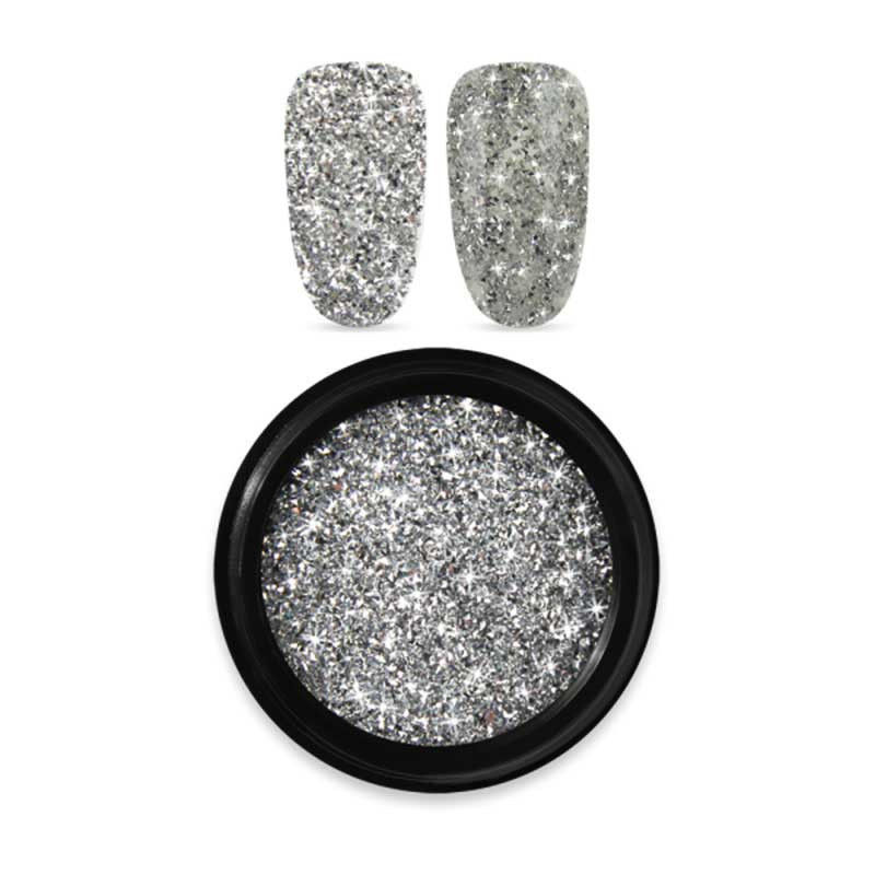 Moyra Spotlight Reflective Powder No. 05 Silver larger particles - 1g
