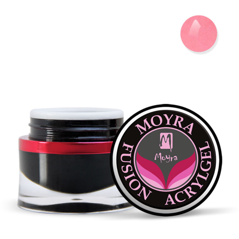 Acrygel Moyra Fusion Colour nro 102 Persikkainen vaaleanpunainen kiilto - 15 g
