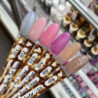 Acrygel Moyra Fusion Colour nro 106 Rosegold Glittery Shine - 15 g