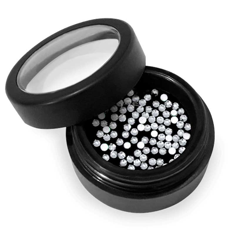 Rhinestones Moyra Crystal No. 39 - White opal (100 pcs)