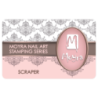 Скрапер для стемпинга Moyra