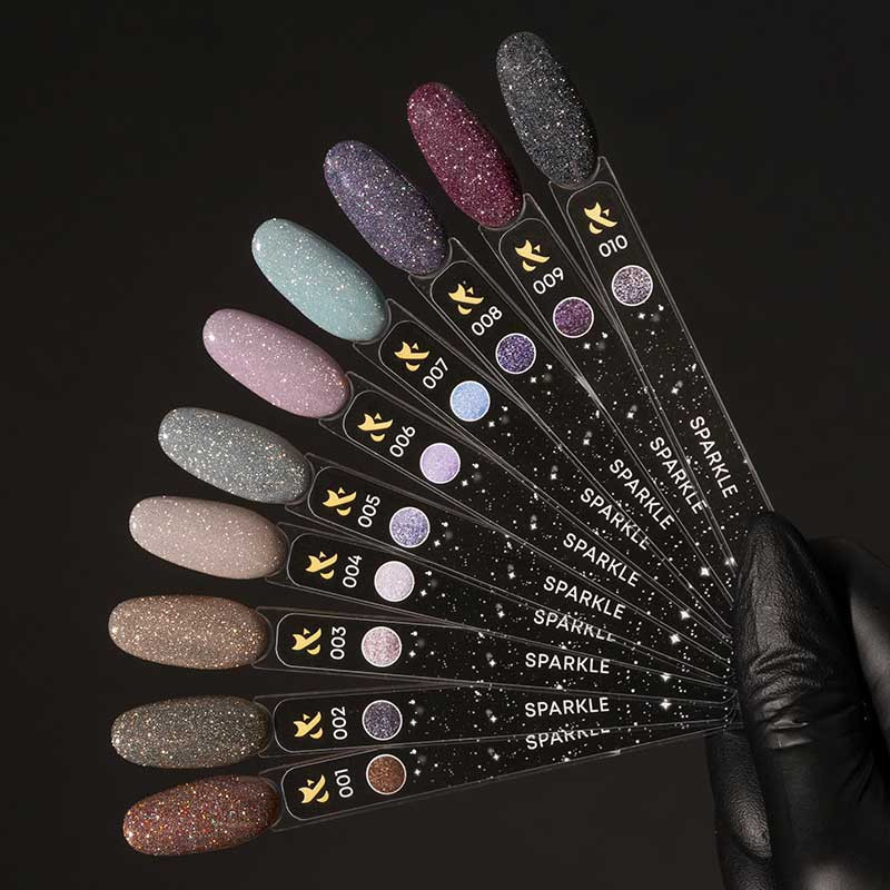 Color Gel polish Sparkle F.O.X 009 - 7 ml