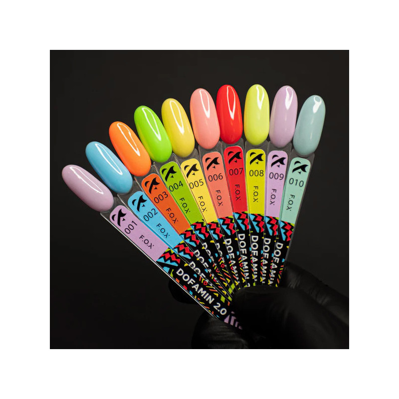 Color base coat Dofamin F.O.X, 001 - 10 ml