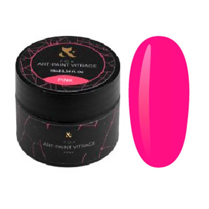 Art-Paint Vitrage F.O.X, Pink - 10 ml