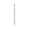 Diamond nail drill bit, “flame”, red, diameter 1,6 mm/ working part 8 mm HEAD