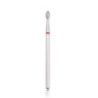 Diamond nail drill bit, “drop” , red, diameter 2,3 mm/ working part 4 mm HEAD